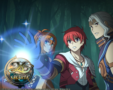 Jaquette de Ys : Memories of Celceta