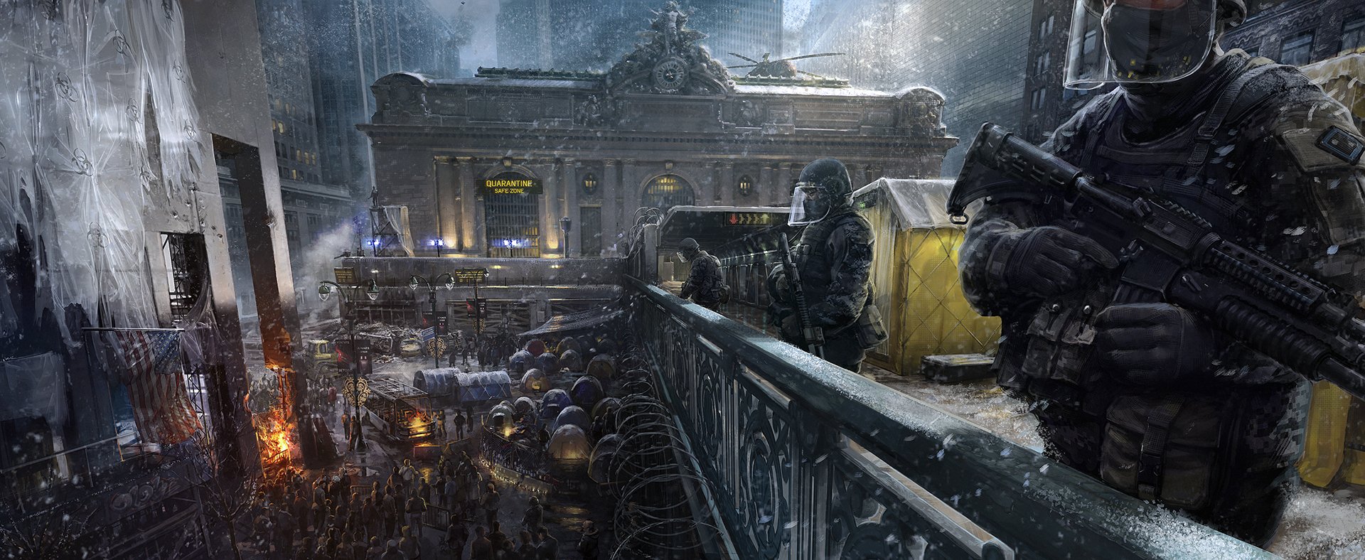Fond d'ecran Tom Clancy's The Division - PlayStation 4