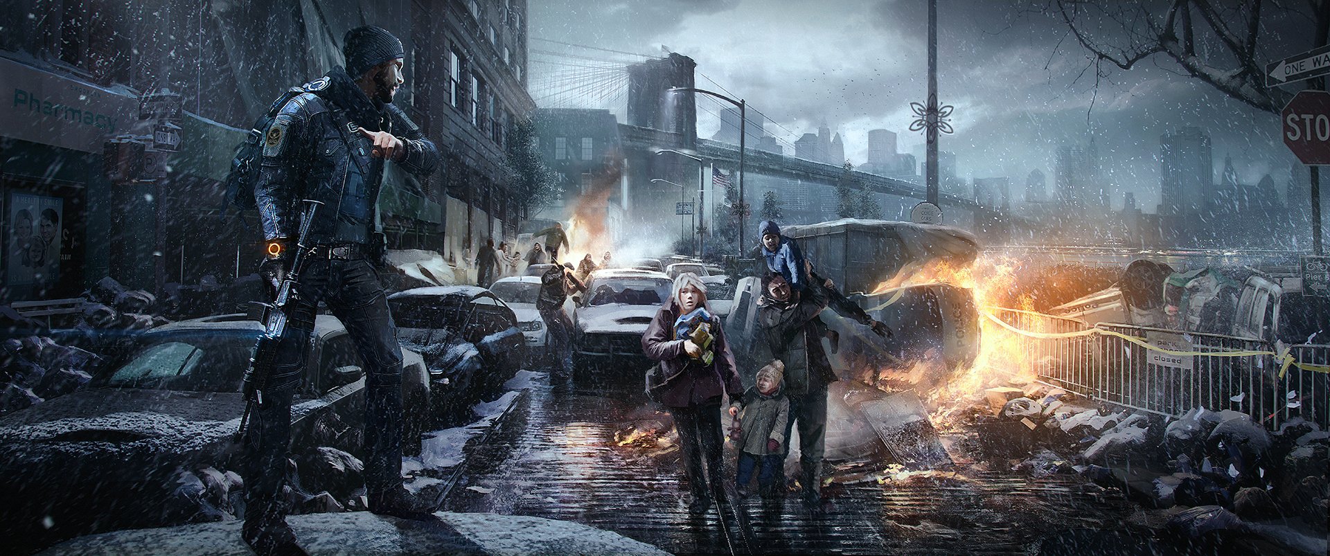Fond d'ecran Tom Clancy's The Division - PlayStation 4