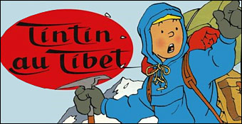 tintin au tibet dessin animé