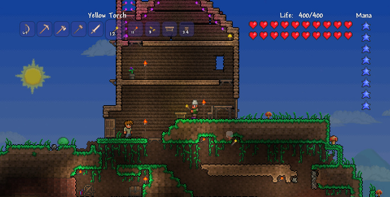 Terraria daté sur consoles