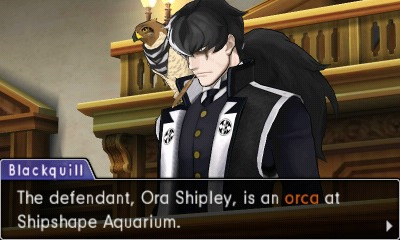Phoenix Wright défend une baleine