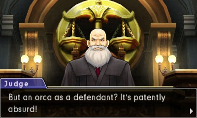 Phoenix Wright défend une baleine