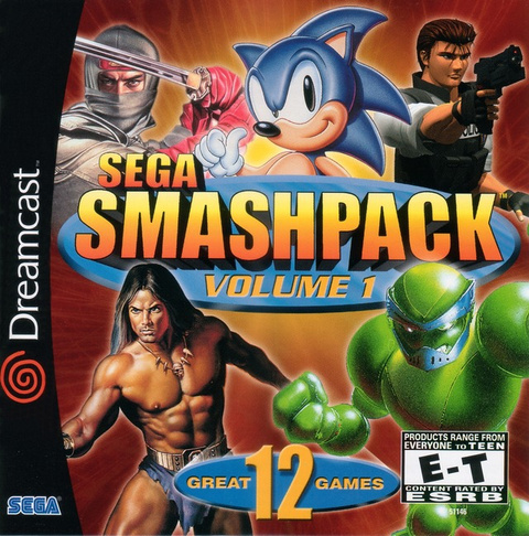 Sega Smashpack Volume 1 sur DCAST