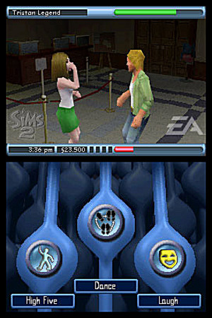 Jeu sims 2 ds