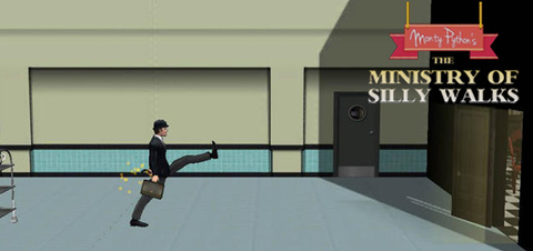 Jaquette de Monty Python's The Ministry of Silly Walks sur iOS