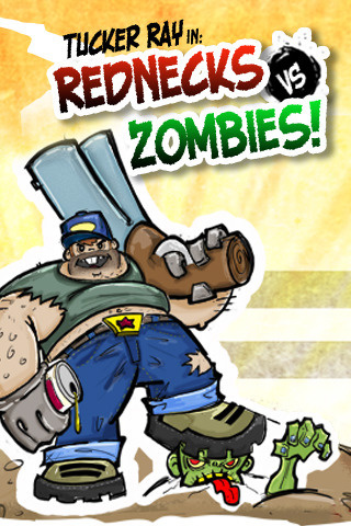 Tucker Ray in : Rednecks vs. Zombies sur iOS