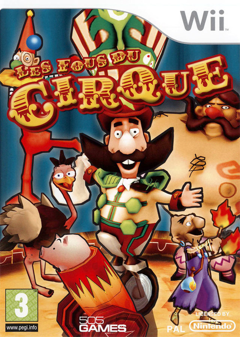 Les Fous Du Cirque sur Wii