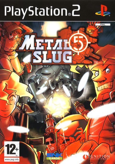 Metal Slug 5 sur PS2
