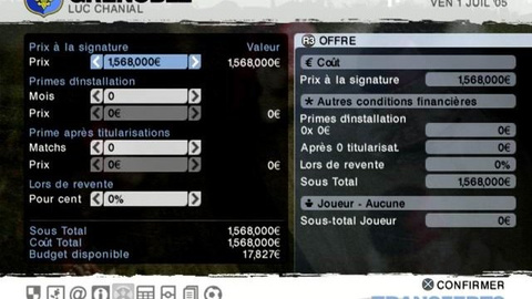 Le mercato d'hiver de FC Manager 2006