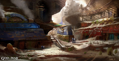 God of War : Ascension illustre ses environnements