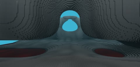 Cube Arena, un Minecraft futuriste en bêta