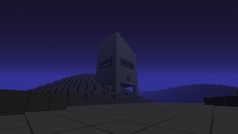Cube Arena, un Minecraft futuriste en bêta