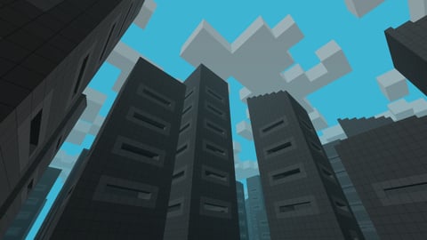 Cube Arena, un Minecraft futuriste en bêta