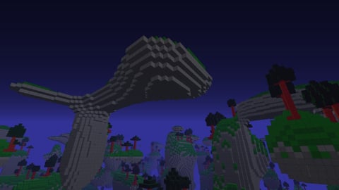 Cube Arena, un Minecraft futuriste en bêta