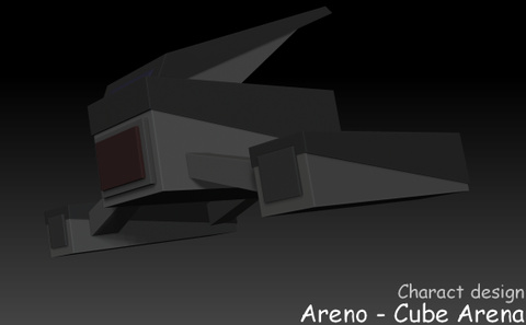 Cube Arena, un Minecraft futuriste en bêta