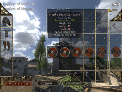GC 2009 : Images de Mount & Blade : Warband