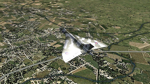 RAF Vulcan nous survole