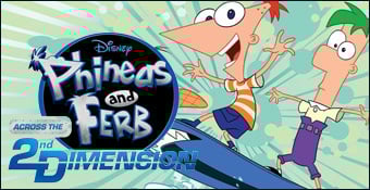 Phineas et Ferb : Voyage dans la Deuxième Dimension sur PSP