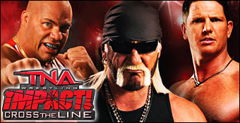 TNA iMPACT! Cross the Line sur PSP