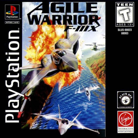 Agile Warrior F-111 X sur PS1