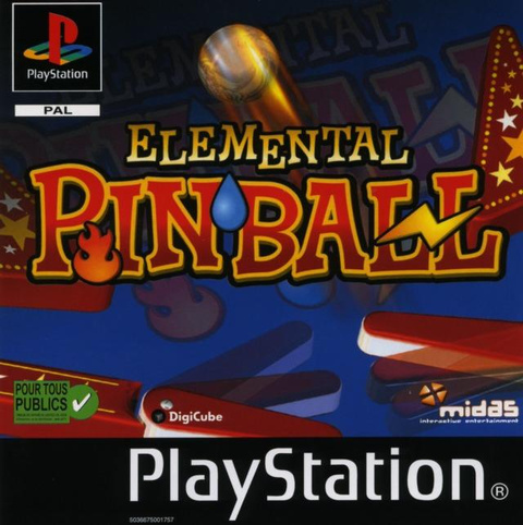 Elemental Pinball sur PS1