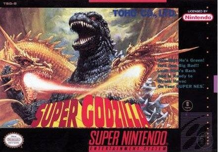 Super Godzilla sur SNES