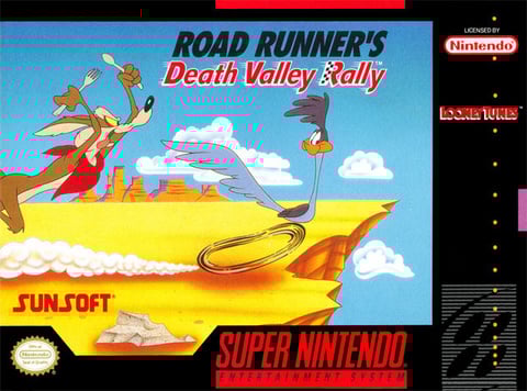Road Runner's Death Valley Rally sur SNES