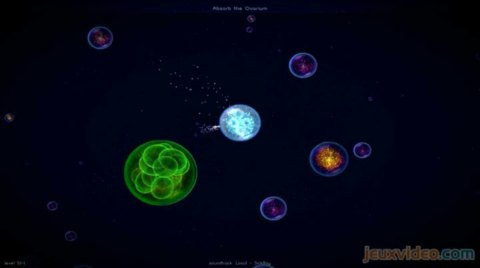 Jaquette de Osmos : Jouer sur le temps