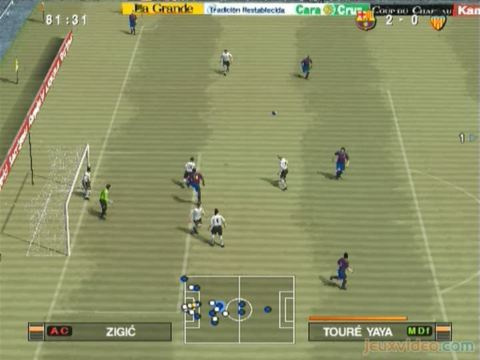 Pro Evolution Soccer 2010 : Barcelone Vs Valence