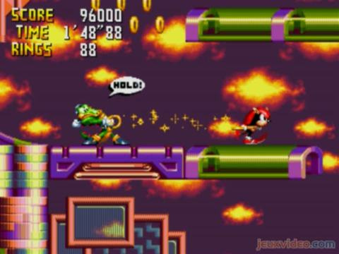 Jaquette de Knuckles' Chaotix : Techno Tower niveau 2