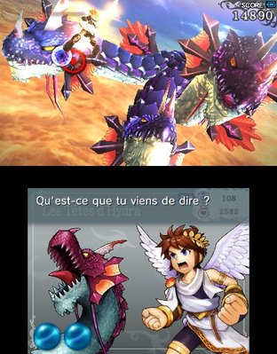 Test Kid Icarus Uprising Nintendo 3DS - Screenshot 137