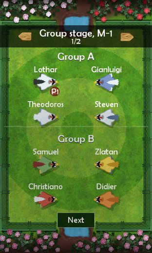 Les poulets se mettent au foot