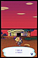 Animal Crossing illustré sur DS