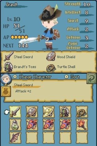 GC 2010 : Images de Final Fantasy : The 4 Heroes of Light