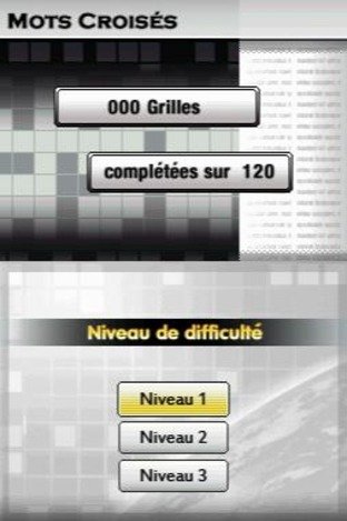 Encore des mots croisés sur DS Encore des mots croisés sur DS