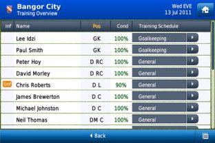 Football Manager Handheld 2012 disponible sur AppStore