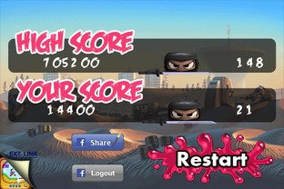 Free Zombie Hero - Kill Angry War Ninja le jeu le plus populaire de l'iPhone