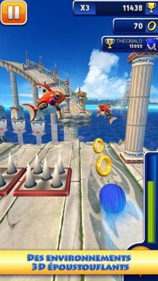 Sonic Dash se met à jour et devient gratuit Sonic Dash se met à jour et devient gratuit