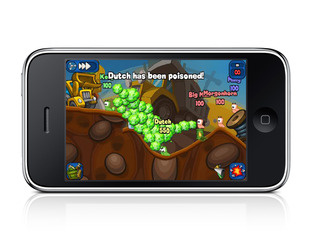 Worms 2 : Armageddon dispo sur iPhone et iPad Worms 2 : Armageddon dispo sur iPhone et iPad