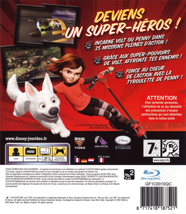 jeuxvideo.com Volt : Star Malgré Lui - PlayStation 3 Image 2 sur 113