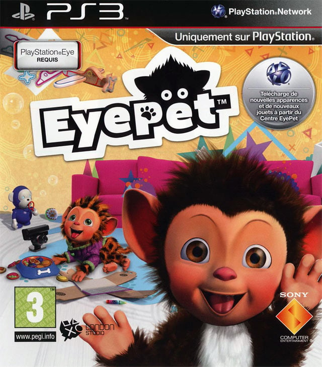 EyePet sur PlayStation 3 - jeuxvideo.com - 640 x 730 jpeg 149kB
