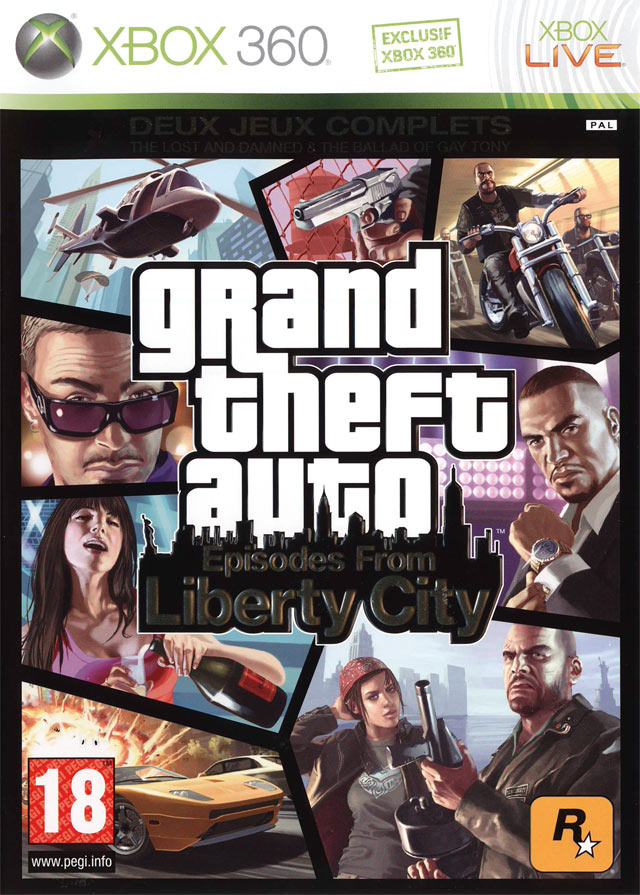 Grand Theft Auto : Episodes from Liberty City [MULTi LANG XBOX360 DVD]  [Hotfile]