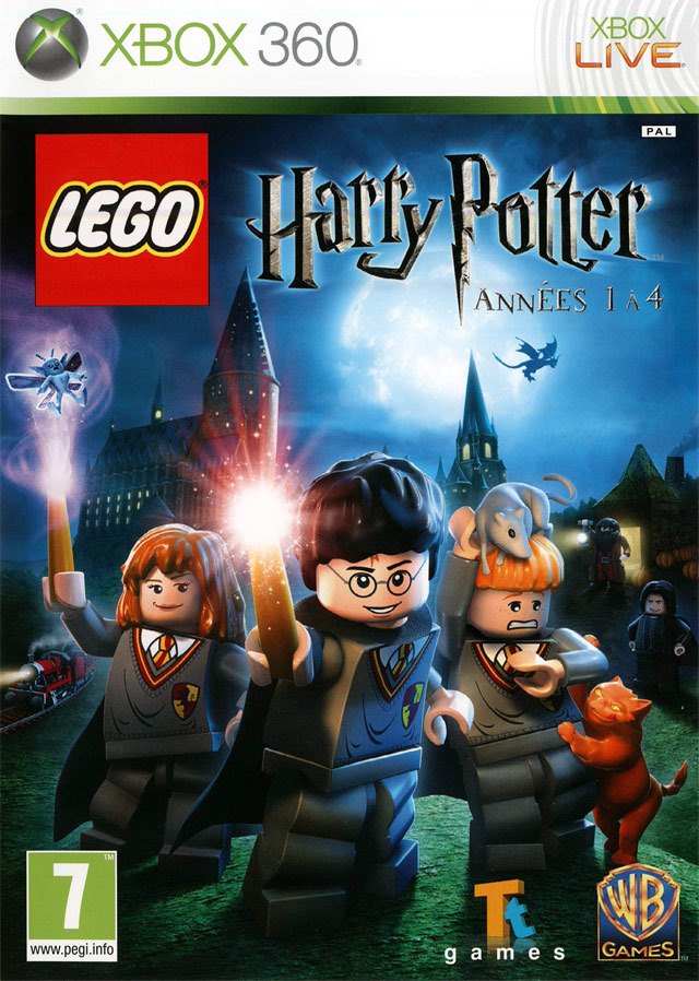 harry potter and the deathly hallows part 2 video game cover. Lego Harry Potter Years 1-4