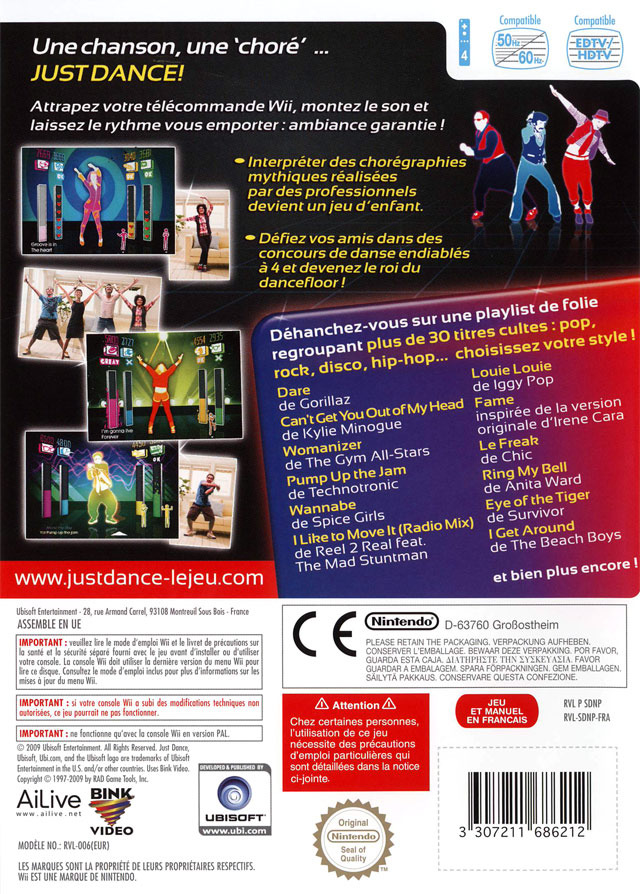 jeuxvideo.com Just Dance - Wii Image 2 sur 138