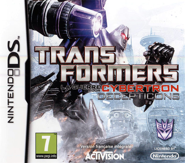 Transformers : La Guerre pour Cybertron - Decepticons DS