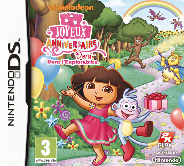 Dora l'Exploratrice : Joyeux Anniversaire DS