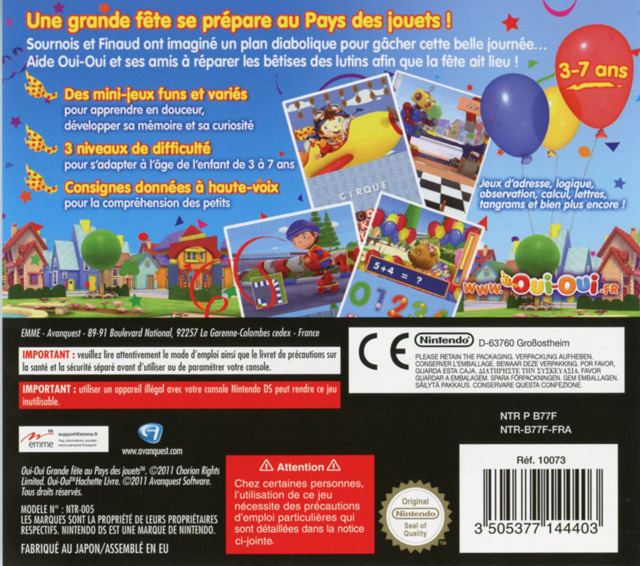 oui oui jouets