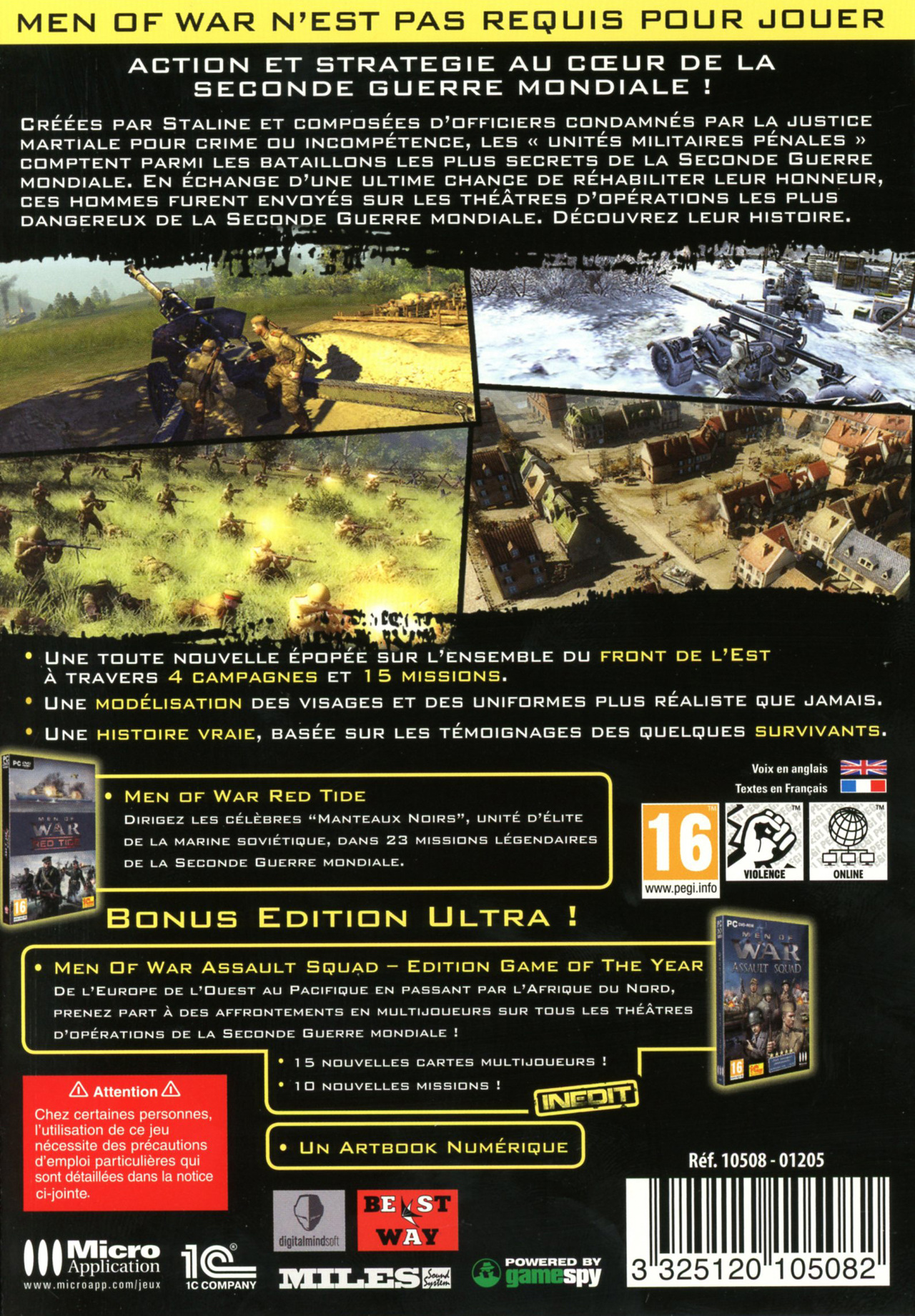 jeuxvideo.com Men of War : Condemned Heroes - PC Image 2 sur 31