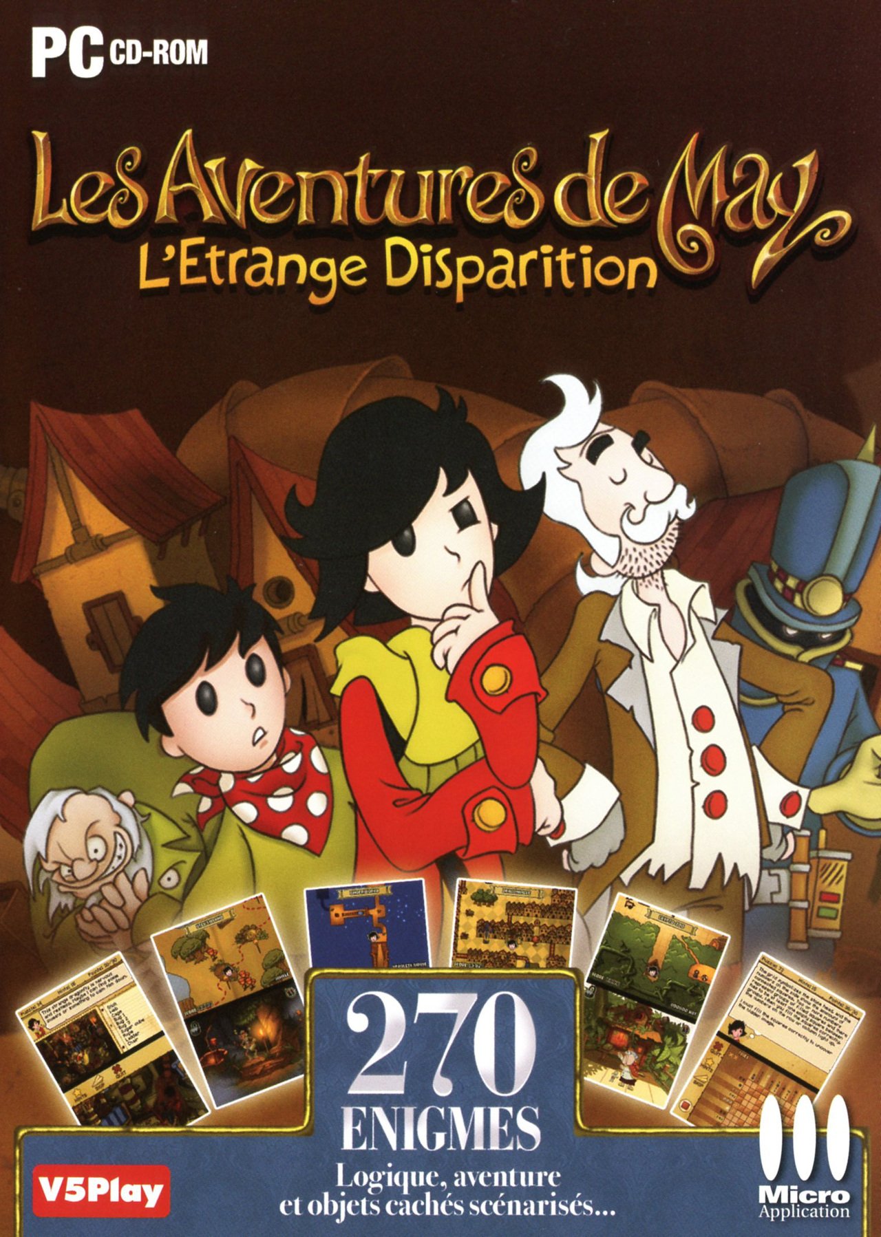 Solution Les Aventures De May Letrange Disparition